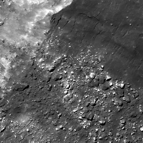 Byrgius A Ejecta Lunar Reconnaissance Orbiter Camera