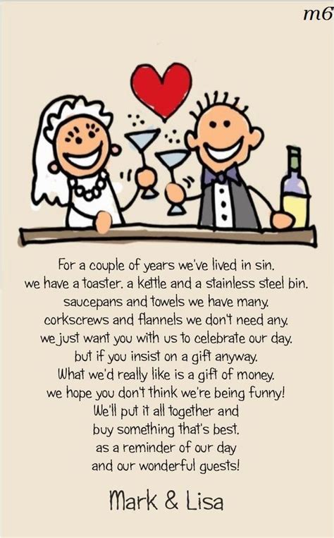 44 Fresh Funny Wedding Poems For Cards