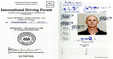 A standard document translated in major languages to. Are there limitations in having an international driver's ...