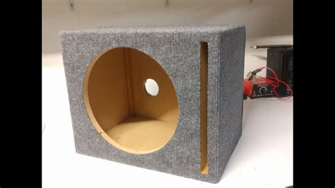 8 Inch Subwoofer Box Ported 65 Speaker Box Enclosure 6 12 Car