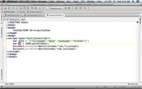 Once your file is loaded, you can retrieve the data using: Parsing JSON in JavaScript - YouTube