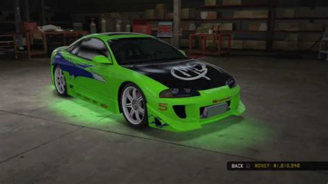 Midnight Club Los Angeles The Fast And The Furious Cars 1 Youtube
