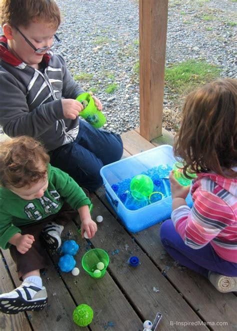 Some Monster Eyes Sensory Play Thats Fun And Not Spooky B Inspired Mama