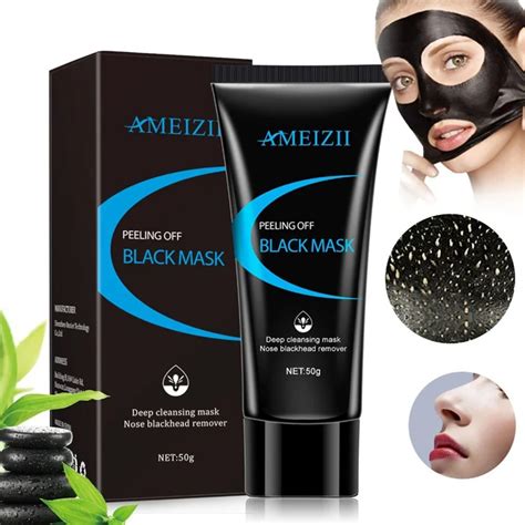 Black Mask Face Blackhead Remover Peeling Mask Suction Blackhead Acne