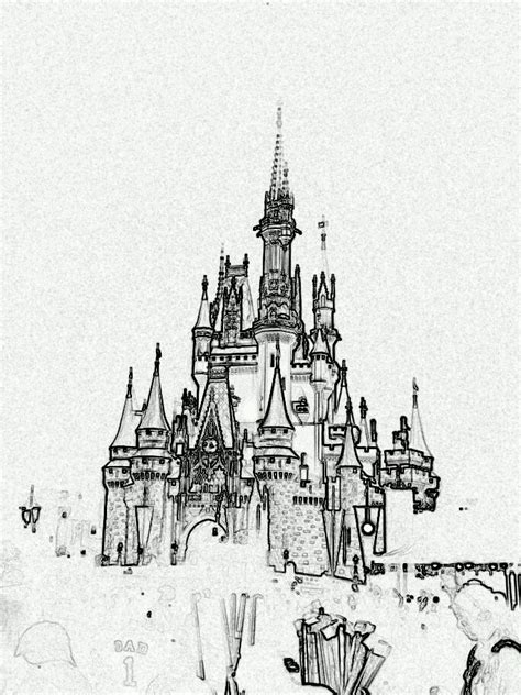 How to draw a castle easy step by step this channel is dedicated to help anyone draw live with me using simple step. Easy Cinderella Castle Sketch Templates