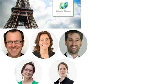 Climate Alliance On Site In Paris For Cop21 Join Our Ambassadors
