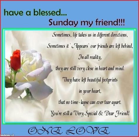 Have A Blessed Sunday My Friend Pictures Photos And Images For