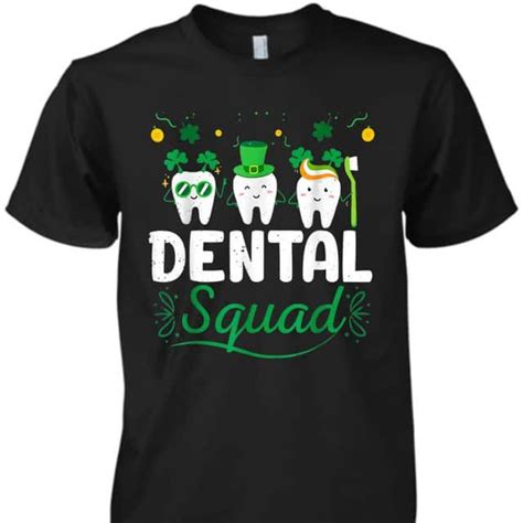 Tooth Leprechaun Hat Dental Squad Dentist St Patricks Day Unisex
