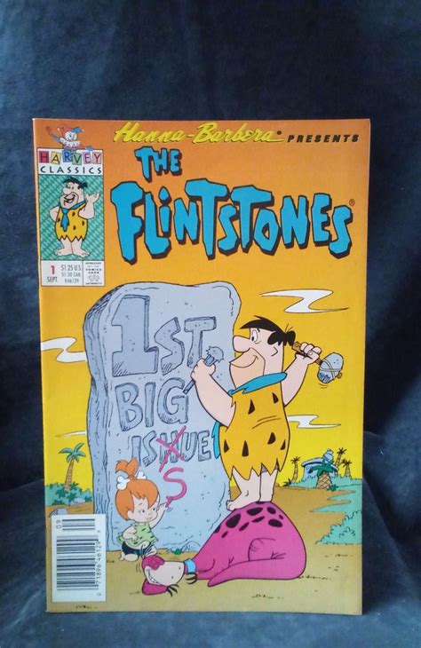 the flintstones 1 1992 harvey comic book jaf comics