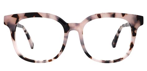 Tenor Square Eyeglasses Frame Blush Tortoise Men S Eyeglasses