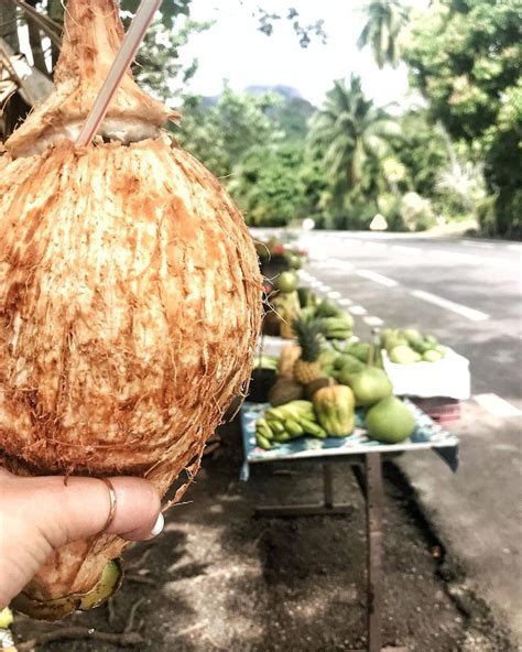 Tahiti Fruit Stands Fruit Stands Fruit Coconut