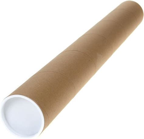 10 2 X 36 Cardboard Mailing Shipping Tubes W End Caps