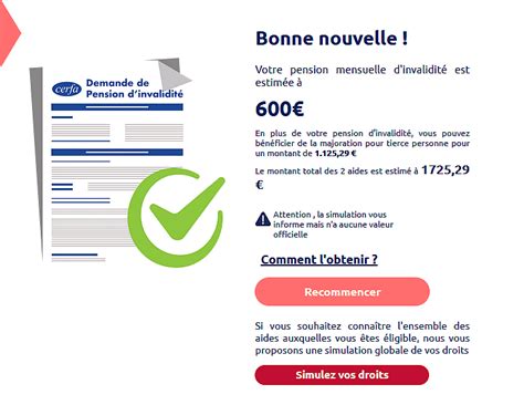 Montant De La Pension D Invalidité Au Luxembourg - Simulation pension invalidité : estimez vos droits en 2 minutes