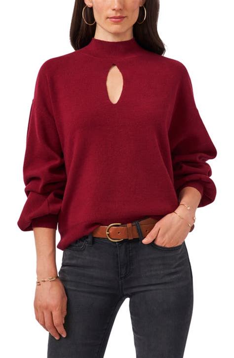 Womens Red Turtleneck Sweaters Nordstrom