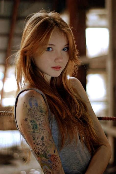 Pin By Jacob Lopez On Tatted Girls Red Hair Redhead Beauty Redhead Girl