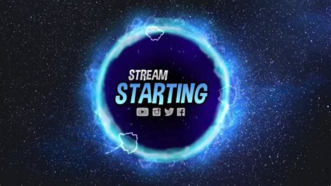 Free Stream Starting Soon Template No Copyright Editor Op Youtube