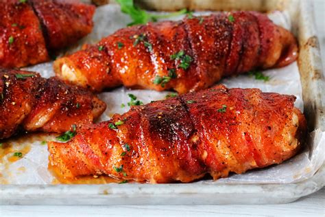 Bacon Wrapped Chicken Breasts The Anthony Kitchen