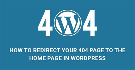 How To Redirect 404 Page To The Home Page In Wordpress Skt Themes