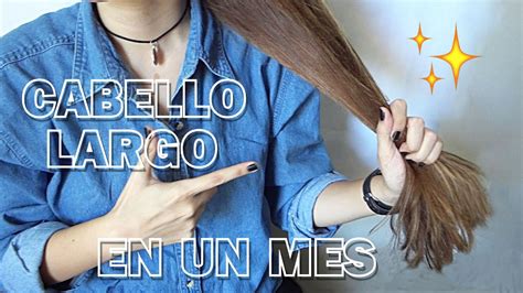 CABELLO LARGO EN UN MES COMO HACER CRECER EL CABELLO RÁPIDO