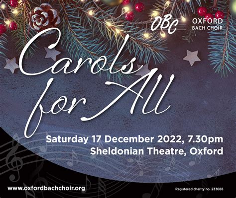Carols For All Oxford Bach Choir