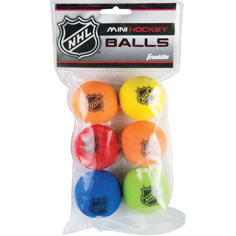 Franklin Sports Mini Foam Hockey Balls Indoor Floor Hockey Balls For