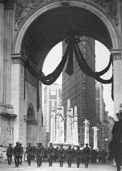 Wwi Victory Arch New York City New York