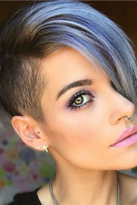 Short Haircuts With Undercut 45 Best Undercut Pixie Haircuts For Cool Women To Try 2021
