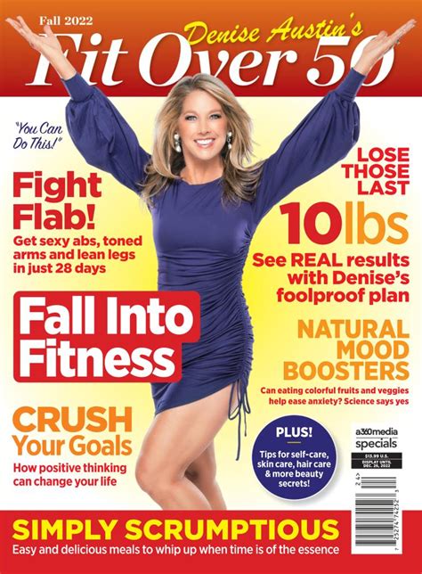 Denise Austin Fit Over 50 Fall 2022 Magazine Digital Discountmagsca