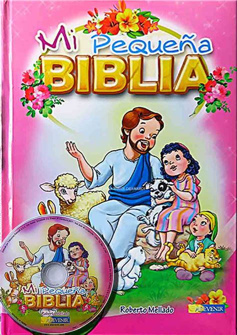 Mi Pequeña Biblia Rosado Cd Librería Cristiana Perú