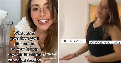women on tiktok are using ‘pink canoe and ‘brown kayak to give advice about sex and health