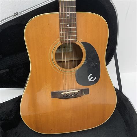 Epiphone Ft 145 Texan Acoustic Guitar L105cm In Tgi Hard Carrying Case Musical And Scientific