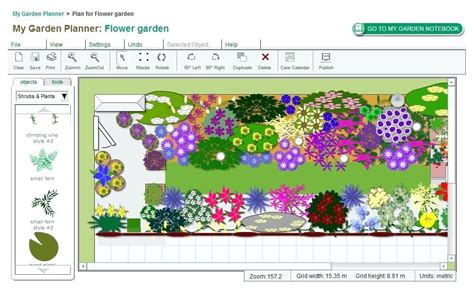 Perrenial Garden Layout Garden Layout Planner Online Perennial Shade