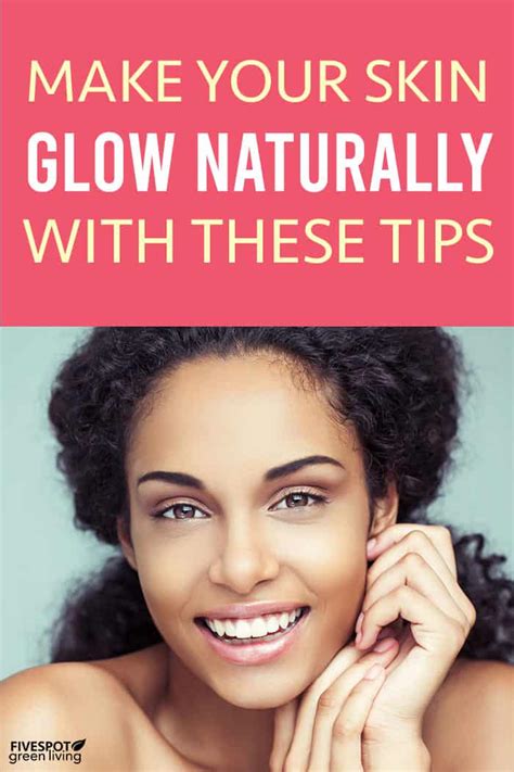 Natural Ways To Get Better Skin Five Spot Green Living