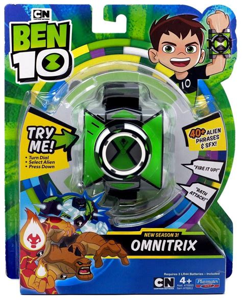 Ben 10 Omnitrix Roleplay Toy Season 3
