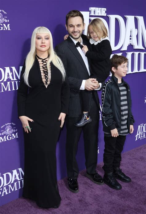 Christina Aguileras Kids With Jordan Bratman Matthew Rutler Pics