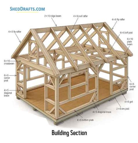 Free Timber Frame Shed Plans