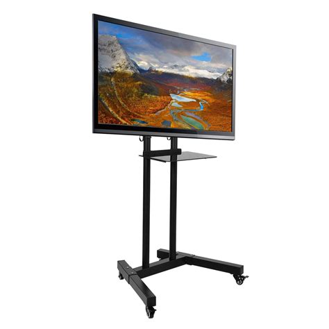 Buy Ollieroo Tv Mobile Stand With Height Adjustable For Most 32 65 Inch