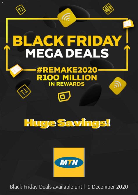 MTN Black Friday Deals & Specials 2021