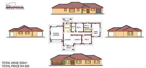 Limpopo house plan design for low price: Samples of our House Plans