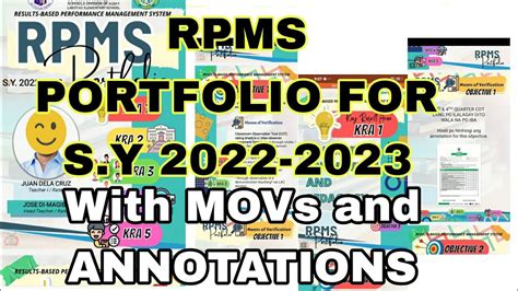 Updated Rpms For Sy 2022 2023 With Annotations And Movs Youtube