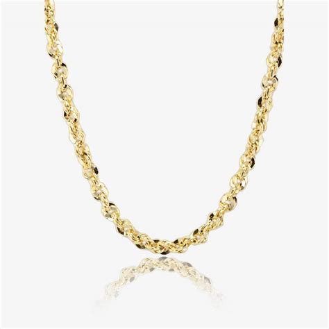 9ct Gold 18 Inch Aurora Chain Necklace At Warren James