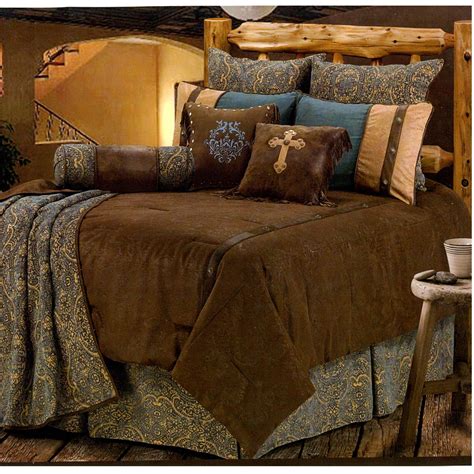 Nfl dallas cowboys nfl queen comforter & sheet set (5 piece bedding). Monterrey Western Bedding Comforter Set Twin