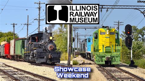 illinois railway museum showcase weekend 2020 youtube
