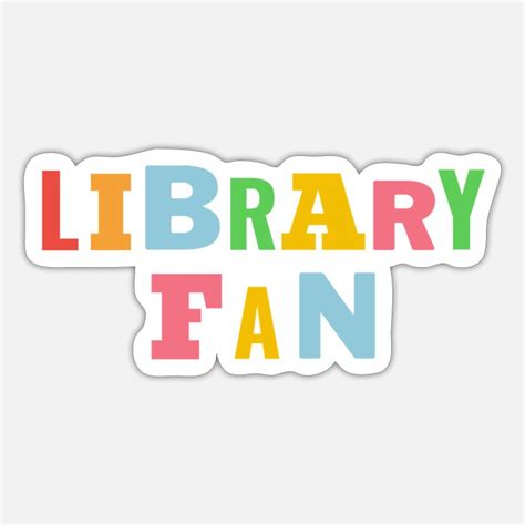 Bibliotheek Stickers Unieke Designs Spreadshirt