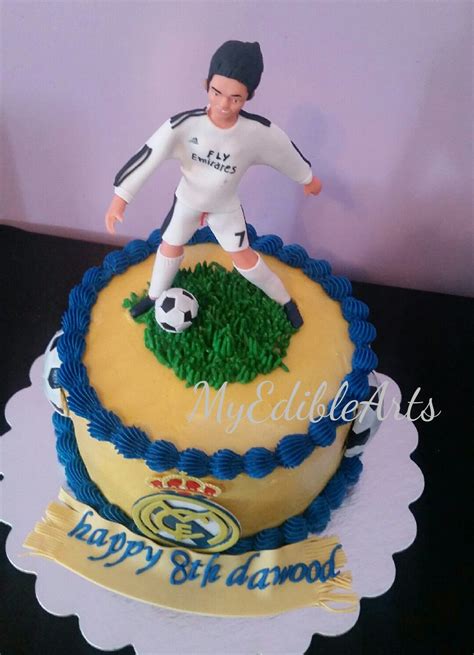 Real Madrid Cristiano Ronaldo Cake Childrens Birthday Cake