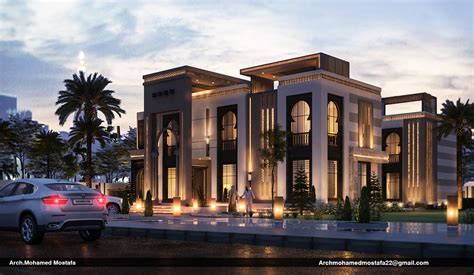 Looking for the best villa design dubai service? Modern islamic villa on Behance