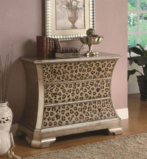 Pictures Of Leopard Chairs Gold Tone Finish Modern
