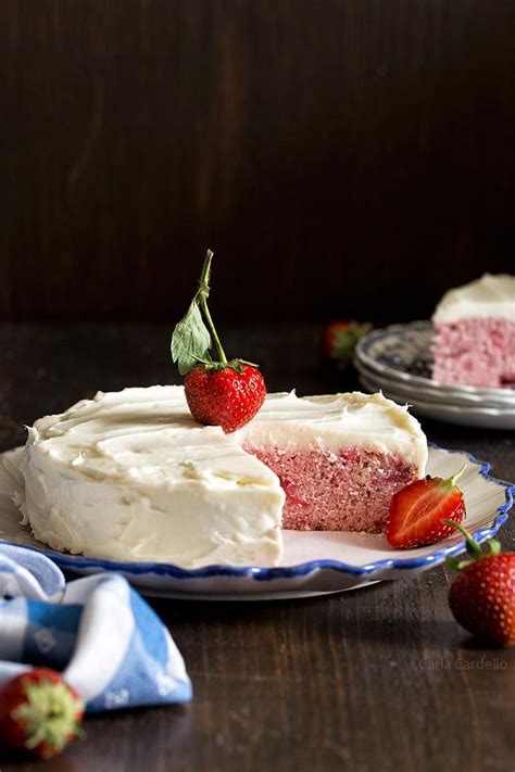 It is great served as a salad, or you can add chicken and have it as a meal. Small 6 Inch Strawberry Cake | Small desserts, Strawberry cake recipes, Savoury cake
