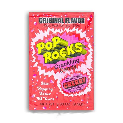 Pop Rocks Original Cherry Popping Candy 95g American Food Mart