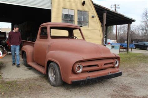 Find Used 1953 Ford F 100 Pick Up Hot Rod Project Truck F100 Roller